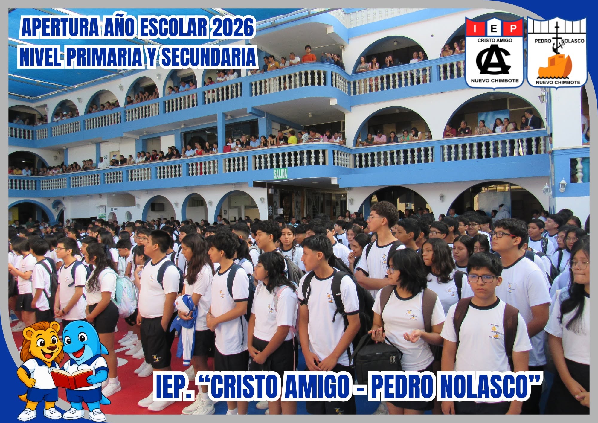 Inicio de Año Escolar 2026 - Nivel Primaria y Secundaria